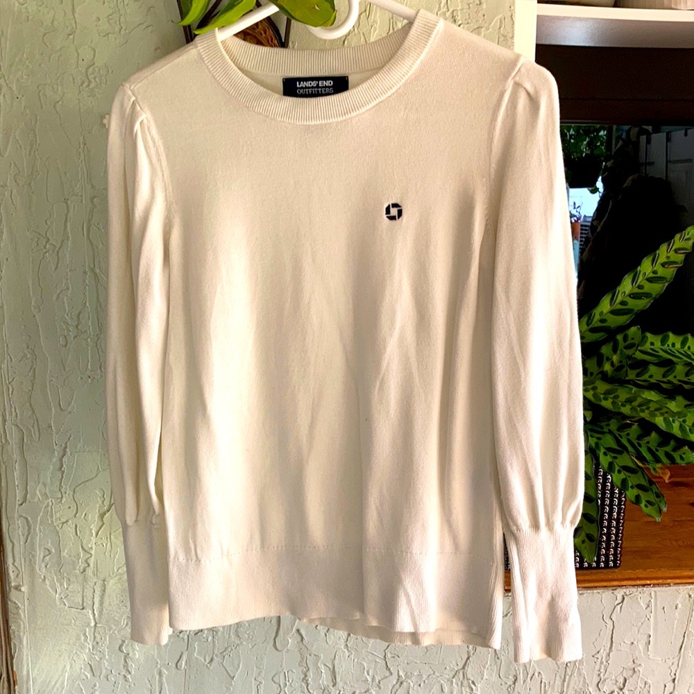 Lands End Chase Bank sweater